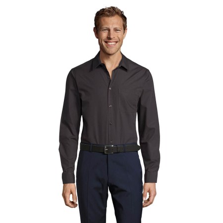 Ανδρικό πουκάμισο (Baltimore Fit 02922) titanium grey